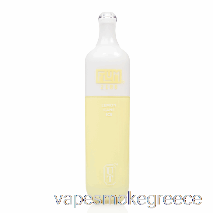 Vape Greece Flum Float 0% μηδέν νικοτίνη 3000 πάγος από ζαχαροκάλαμο λεμονιού μιας χρήσης